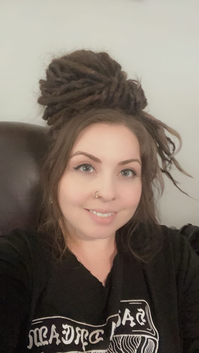 Portrait of Camie Lanae, owner and stylist